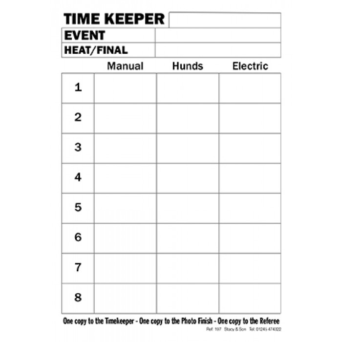 Time Keeper Pad